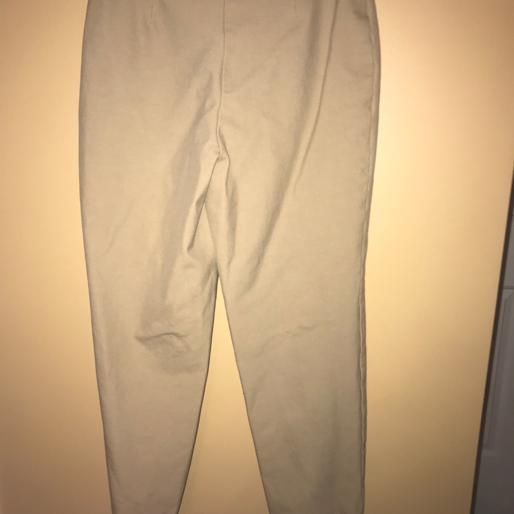 Land's End Slim Leg Mid Rise Khakis